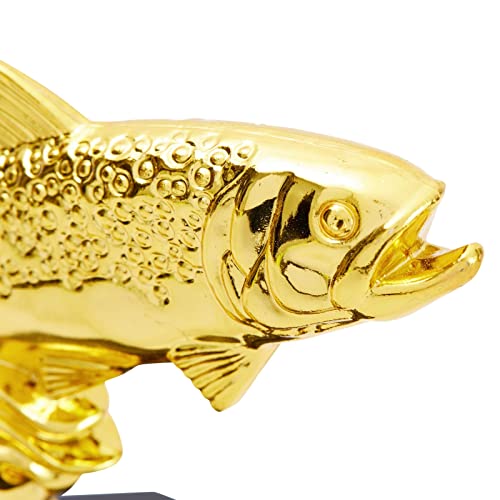 Juvale Small Fishing Trophy Award For Ceremonies, Tournaments, Competitions, And Fish Derbies, Golden Fish Trophy For Both Kids And Adults, Funny And Unique Gift (3X5 In) #TOP6