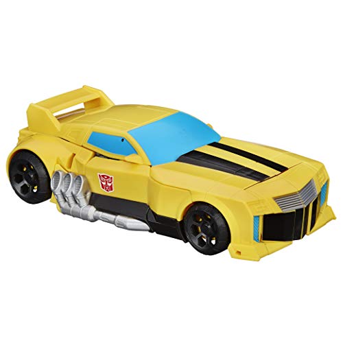 Transformers Toys Heroic Bumblebee Action Figure - Timeless Large-Scale Figure, Changes Into Yellow Toy Car, 11" (Amazon Exclusive) #TOP2