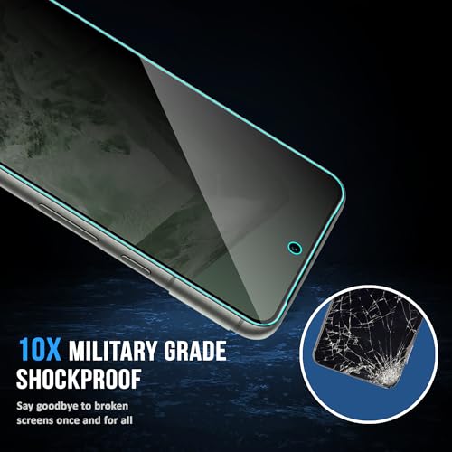 Image of FIRST MART Privacy Tempered Glass for Google Pixel 8, 2 Pack | Anti-Spy 9H Screen Protector, Edge-to-Edge, Case-Friendly, Scratch Resistant, Bubble-Free