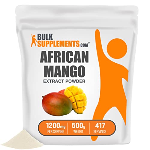 Bulksupplements.com African Mango Extract Powder - Herbal Supplement, Sourced From Irvingia Gabonensis Seed - Gluten Free - 1200Mg Per Serving, 417 Servings (500 Grams - 1.1 Lbs) #TOP7