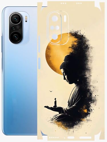 Image of AtOdds - Full Body Back Screen Guard Protector Film - Lamination Wrap Skin Sticker Compatible with XIAOMI Mi 11X PRO | Scratchproof Matte Finish (Divine)