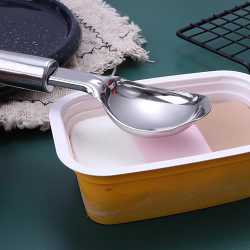 Colher Pegador de Sorvete 20cm em Aço Inox