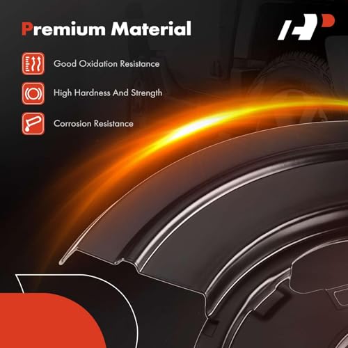 A-Premium Front Brake Dust Shield Compatible with Chevy, GMC, Hummer Models by A-Premium - Used condition - Image 4