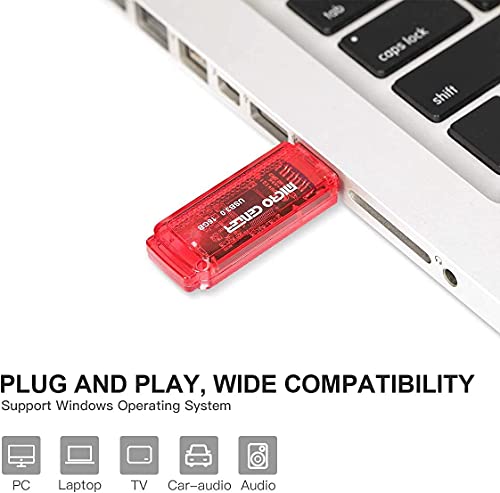 Micro Center Superspeed 10 Pack 16Gb Usb 3.0 Flash Drive Gum Size Memory Stick Thumb Drive Data Storage Jump Drive (16G 10-Pack) #TOP3