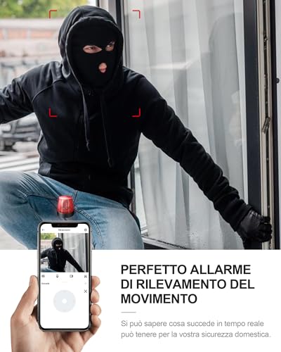 AOBOCAM Telecamera Spia Wifi Interno 4K HD - Image 5
