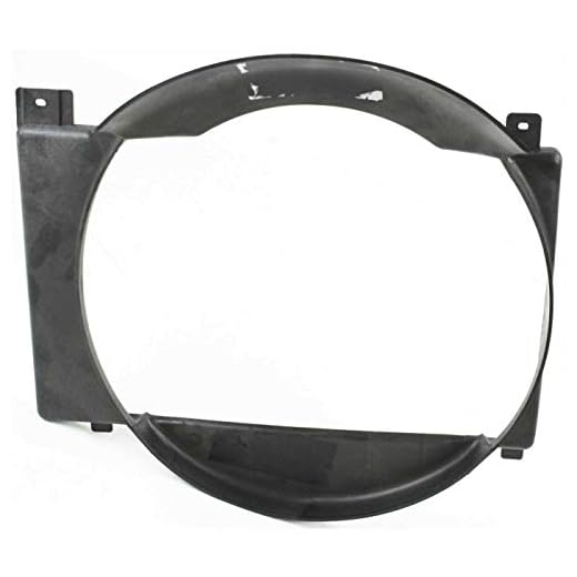 Sherman Replacement Part Compatible with JEEP CHEROKEE Radiator fan shroud(Partslink Number CH3110104)