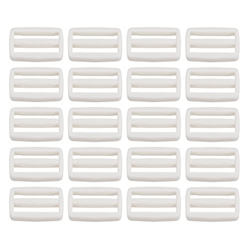 [PATIKIL] 25 mm �g���C�O���C�h�X���C�h�o�b�N�� 50�� �v���X�`�b�N �E�F�r���O�X�g���b�v�t�@�X�i�[ �o�b�N�p�b�N�o�b�O�x���g�p �z���C�g