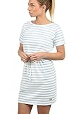 DETAILS & HIGHLIGHTS: Festes Jersey-Material aus reiner Baumwolle, Rundhals Ausschnitt (O-Neck), Streifen-Optik, Tunnelzug an der Taille zum Schnüren, modische Cotton-Badges am Saum, Cotton-Crochet-Spitze als Innendetail