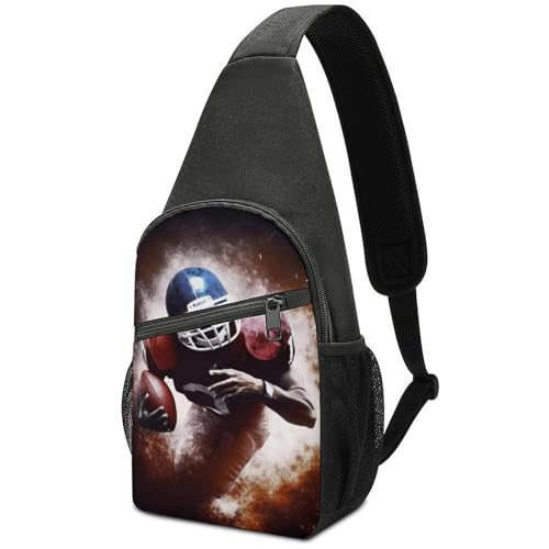 Mochila de bandolera deportiva para senderismo y uso casual miniatura 1