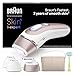 Braun Smart IPL 7 Skin i·expert – IPL Haarentfernungsgerät, Dauerhafte und Schmerzfreie Haarentfernung für Zuhause – inkl. Gratis App, Etui, Venus Rasierer, 4 smarte Aufsätze – PL7387, Weiß/Rosegold