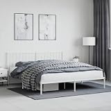Si estás buscando un somier resistente para tu dormitorio, este marco de cama clásico con un diseño atemporal y elegante es la elección perfecta. Estructura de metal resistente: el marco de la cama está hecho de acero.