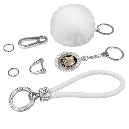 Schlüsselanhänger Elefant Weißer Schlüsselanhänger Cover