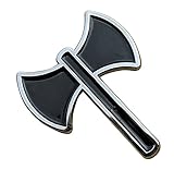 Applicable Pun Labrys Axe symbol - Lesbian Feminist LGBT Support Pride Symbol - Lapel or Fabric Enamel Pin