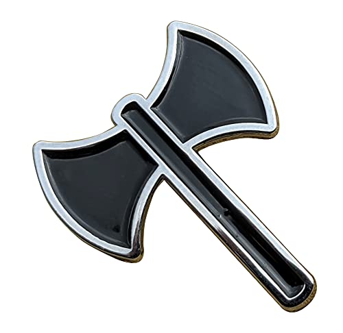 Applicable Pun Labrys Axe Symbol - Lesbian Feminist LGBT Support Pride Symbol - Lapel or Fabric Enamel Pin