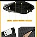 Men's Clutch Wrist Hand Grip Bag High-end Business Men's Fashion Printed Pu Large Capacity Commuter Leisure Handbag Advanced Sense (Medium)