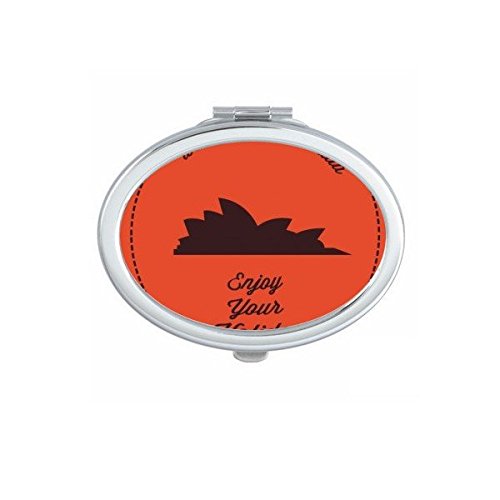 Miroir compact de Sydney pour retouches maquillage