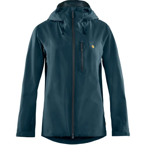 Chaqueta transpirable Fjällräven Bergtagen Lite Eco-shell para mujer contra el viento