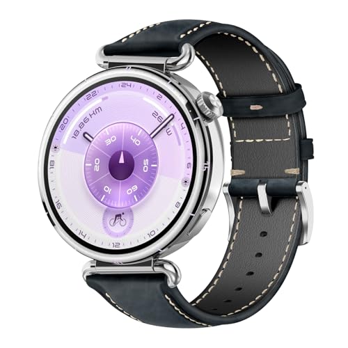 MaEiol 18mm Leder Armband für Huawei Watch GT 7 /GT 6 /GT 5 /GT 4 41mm