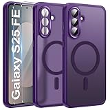 coques samsung a20e [Compatibilité] Cet étui magnétique avec 2 Verres Trempés, compatible avec Samsung Galaxy S25 Fe 5G, veuillez confirmer le modèle de votre téléphone avant d'acheter.
