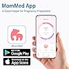 MOMMED Pregnancy Test Midstream Sticks, 3 X Individually Wrapped Home Pregnancy Test, Results in Fastest 1 Minute, HCG Testing Kit, Accurate & Rapid Detection