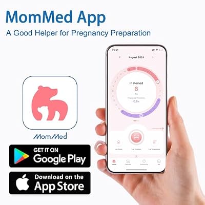MOMMED Pregnancy Test Midstream Sticks, 3 X Individually Wrapped Home Pregnancy Test, Results in Fastest 1 Minute, HCG Testing Kit, Accurate & Rapid Detection