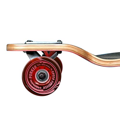 Buy Yocaher Blank/Checker Complete Lowrider Skateboards Longboard