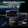 BOTSLAB 4K Dash CAM Delantera y Trasera, Visión Nocturna, Cámara Trasera Giratoria 360°, Gran Angular de 170°, GPS y Wi-Fi Integrados, Modo Aparcamiento 24/7, con Kit Hardwire y Tarjeta SD de 64 GB #4