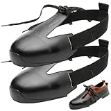 legtovt Roofing Shoes Plastic Roofing Boots Anti-Slip Roof Shoes with Elastic Band Comfortable for Men Women Outdoor Work Construction Protector