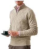 2.【Pulls à Manches Longues Matériau haute performance】Appréciez une chaleur douce et légère avec ce pull homme hiver. La maille tricotée serrée est douce contre la peau, respirante et offre une excellente isolation. Ce pull chaud est votre meilleure défense contre le froid, sans sacrifier le style ou le confort.