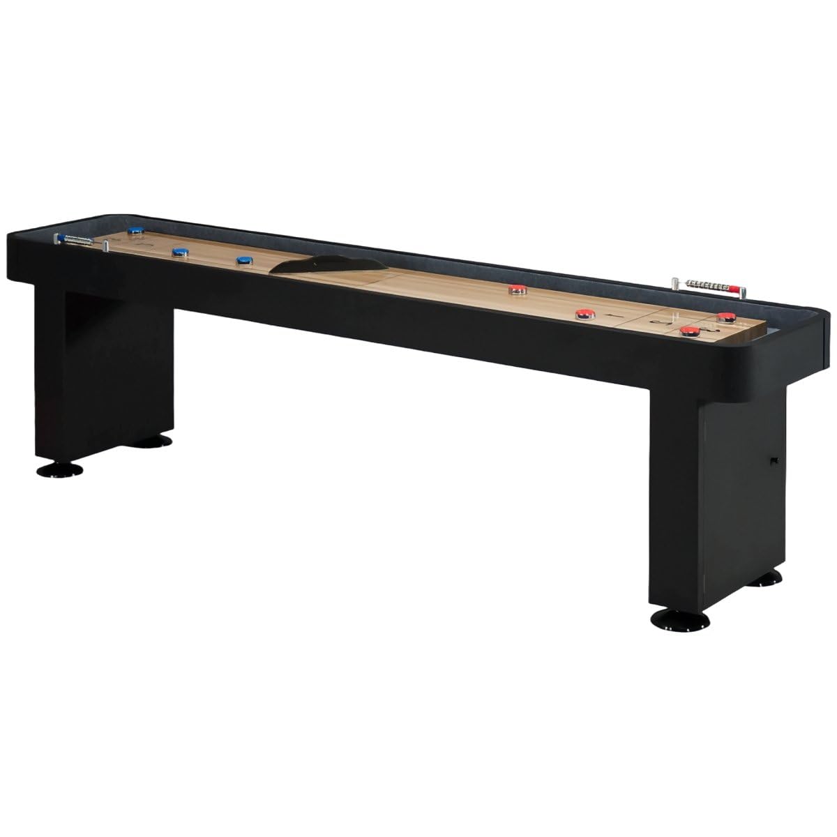 Game Room Guys 9' Destroyer Shuffleboard Table - Graphite - Matte Black
