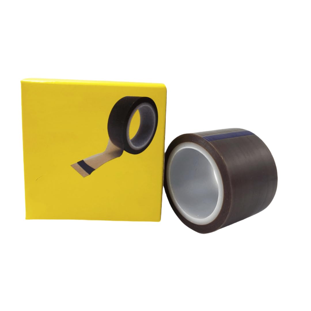1 Stück 903UL PEFT-Bandrolle – hitze- und kältebeständiges PTFE-Dichtungsband for elektrische und optoelektronische Anwendungen, 10 m Länge,(0.18mmx50mm)