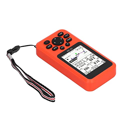 Tbest Handheld Navigator GPS Hochempfindlichkeit Empfänger Längengrad -Breitengrad -Höhen -Aufnahme -Locator für Outdoor -Erkundungen Fahrzeuge Boote und Autos ABS Material (ORANGE) Tbest Handheld Navigator GPS Hochempfindlichkeit Empfänger Längengrad -Breitengrad -Höhen -Aufnahme -Locator für Outdoor -Erkundungen Fahrzeuge Boote und Autos ABS Material (ORANGE)