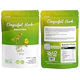 Solo Therapy Cinquefoil Herb 1 oz, Five Finger Grass, Cinquefoil Dried Cut Herb, 5 Finger Grass Herb, Resealable Bag, Product from Poland