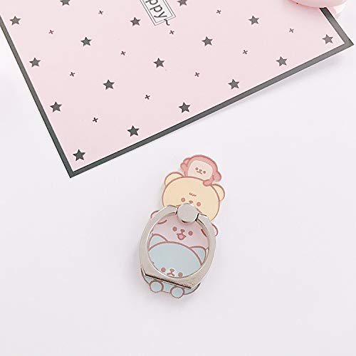 Ailifly Cute Cartoon Style 360°Rotation Finger Ring Grip Cell Phone Ring Holder Stand For Cellphones,Smartphones And Tablets (Jenga) #TOP2