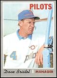 1970 Topps #556 Dave Bristol Seattle Pilots (Baseball Card) NM Pilots