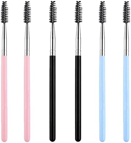 Eyelash Brush, 6 Pcs Eyelash Comb, Eyebrow Brush, Reusable Eyelas...