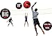 Wicked Big Sports Volleyball-Supersized Volleyball Outdoor Sport Tailgate Backyard Beach Game Fun for All