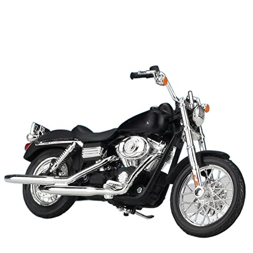 Moto Harley Dyna Street Bob 1:18 en alliage miniature pour collectionneurs