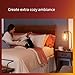 Philips LED Vintage Spiral ST19 Dimmable LED Light Bulbs - E26 Bulb - Flicker-Free Light Bulb with EyeComfort Technology - Soft White Lightbulb - 800 Lumen - 4 Pack