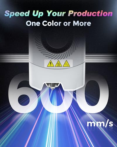 FLASHFORGE AD5X Multi-Color 3D Printer, CoreXY 600mm/s High-Speed, 1-Click Auto Leveling, 300°C Direct Drive Extruder, 220x220x220mm Build Volume, Ideal for Precision and Efficiency