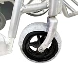 Wheelchair Socks Covers for Wheelchair Caster Tyres 8’’ to Protect Floors Carpets Wheelchair Slipper