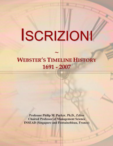 Iscrizioni: Webster's Timeline History, 1691
