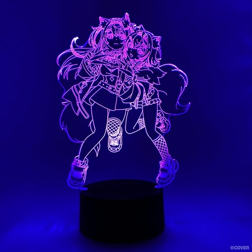 Veilleuse Fuwamoco Hololive LED RVB pour éliminer l'obscurité - 3
