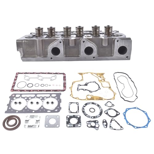 Getanye Full Cylinder Head Valve & Spring Gasket H1G90-03040 Replacement for Kubota D902 ZD323 RTV900 3-Cyl 725DT Bobcat MT55 Toro Ding 525X Lazer Z25 1G962-03040 1G962-03045 1G962-03042 by Getanye - Image 2