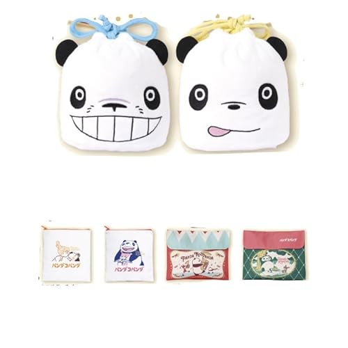 パンダコパンダ ポーチ&巾着コレクション 全6種セット ガチャ カプセルトイ