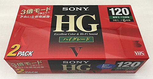 \j[ SONY VHSrfIe[v nCO[h 1202pbN 2T-120VHG