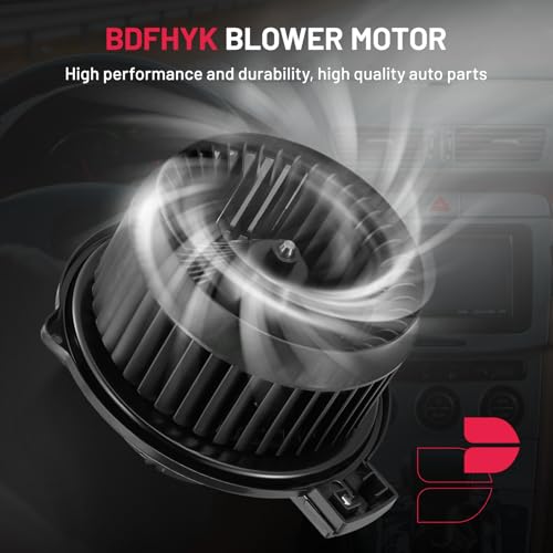 BDFHYK AC Heater Blower Motor Fan 700316 Compatible with 2012-2017 Kia Rio L4 1.6L,HVAC Blower Motor Assembly Replacement for 971111W100 by BDFHYK - Used condition - Image 7