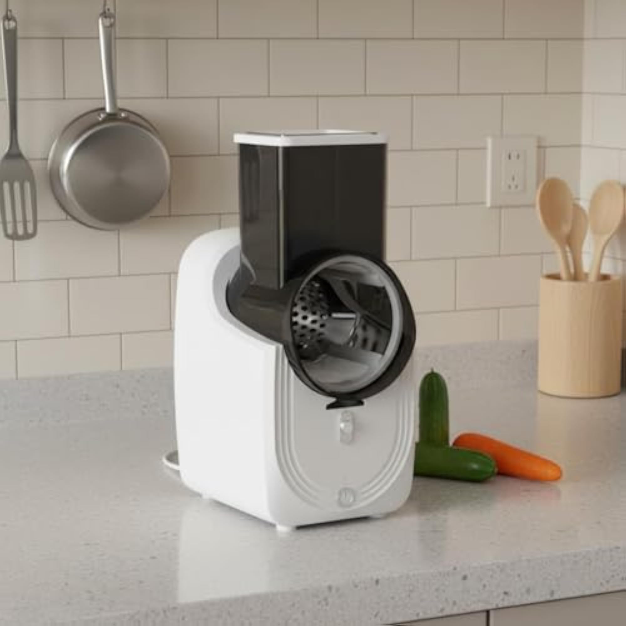 Multi-Function Electric Vegetable Cutter with Stainless Steel Blades