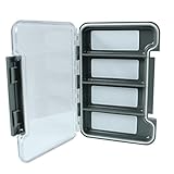 The Elixir Advenature Portable Waterprooof Multiple Compartments Fly Fishing Tackle Box Lure Lures Spoon Hook Bait Storage Box Case