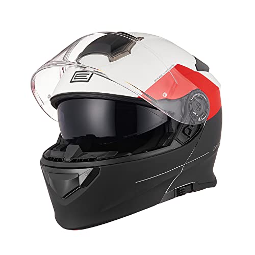 Miniatura 2 de Origine Casco Integral Modular Para Motocicleta Flip Up Dual Visor Homologado Ece